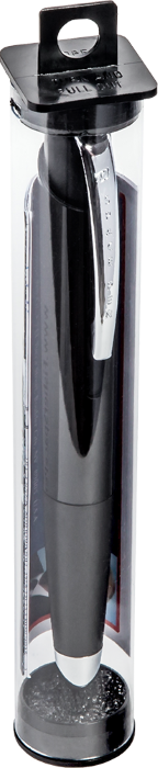 ECL in clear plastic tube